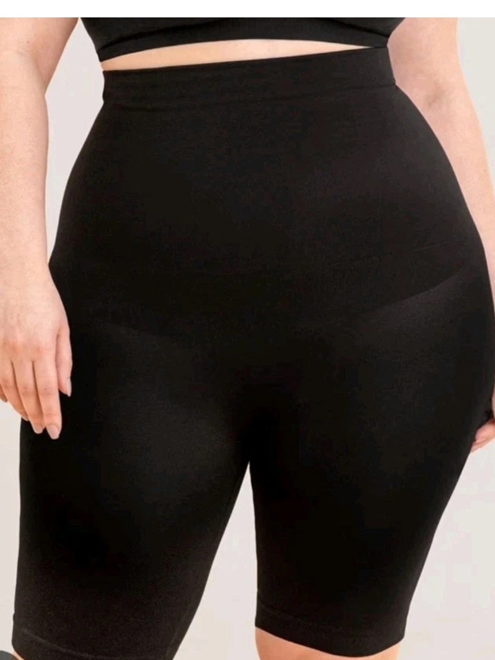 Empetua High-Waisted Shaper Short Style - 55020 XL/XXL Nwt Black